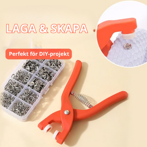 Knäpp & Fix - Gör klädreparationer och DIY-projekt till en barnlek!